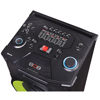 808 Audio : Party systems & Karaoke : Speakers : SP480BK